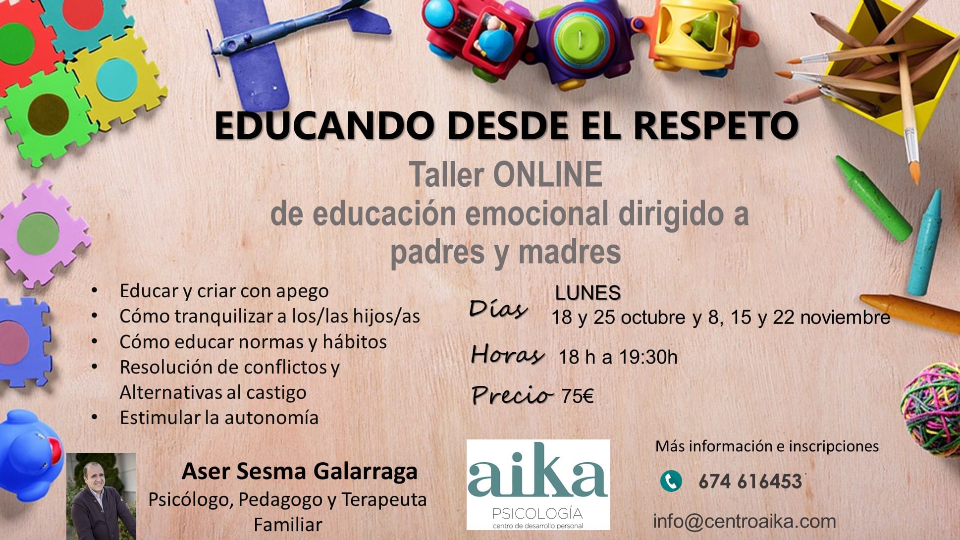 cartel curso Aika sept-21